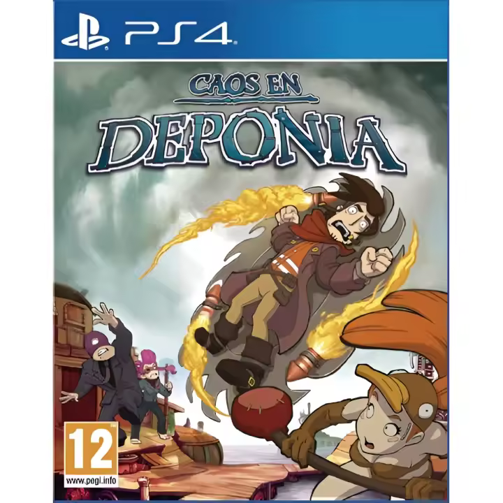 Caos en Deponia - PS4 - Nuevo Precintado - PAL España - 1