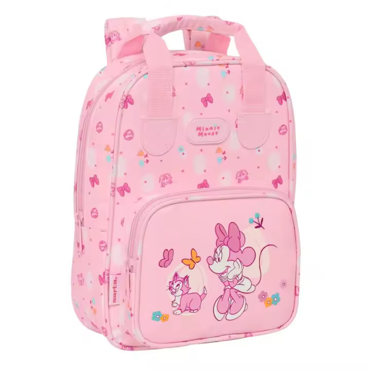 Mochila Infantil Con Asas Minnie Mouse "Baby" 20x28x8 Cm (Safta 622528765) - 1