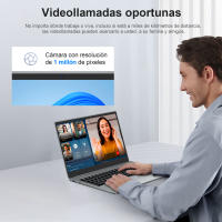 Portátil Vanwin 15,6, 24GB RAM, 512GB SSD, Procesador Intel Celeron n5095, WiFi 5G/2,4G, HDMI, USB 3,0*2, teclado Español, Bluetooth, Katería 38 Wh1, desbloqueo por Huella digital y bloqueo de Cámara - details 6