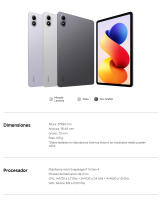 Official| REDMI Pad 2 Pro, Imágenes fluidas con una frecuencia de actualización de hasta 120 Hz, Compatible con carga inversa de hasta 27 W con cable, Plataforma móvil Snapdragon® 7s Gen 4 - details 14