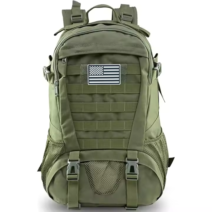Mochila De Viaje Grande Impermeable Para Caza Y Camping Con Capacidad De 20-35 Litros Diseño De Camuflaje Mochila Deportiva Transversal Para Exteriores Con Manija Y Sistema De Carretel Unisex - 1