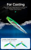 Kingdom Lanzador De Superficie Para Pesca 60mm 5.6g 90mm 11g Swimbaits Flotantes Artificiales Duros Accesorios De Pesca - details 2
