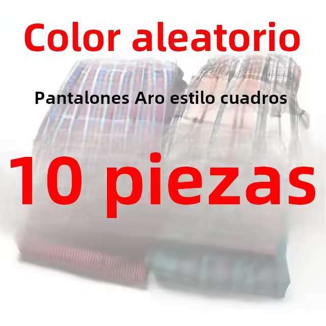 Boxers para Hombre Tallas Grandes Pijamas de Algodón Pantalones Cortos para Dormir Cómodos y Suaves con Patrón de Flechas 3-10 Piezas - 1
