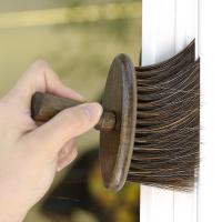 Cepillo Multifuncional De Limpieza Para Escritorio Pequeño De Madera Para Rincones Y Espacios Estrechos Cepillo De Mano Ecológico Para Eliminación De Polvo - details 2