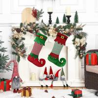Bolsas De Dulces De Navidad Con Peluca Bolsa De Vino De Navidad Guantes De Navidad Cola De Peluca Bolsa De Cola De Navidad Roja Y Verde Para Fiesta - details 3