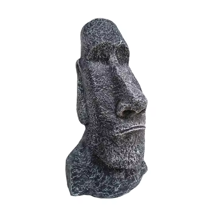 FIGURA CABEZA DE PASCUA MOAI 23X20X40CM. (VARIOS COLORES) - 1