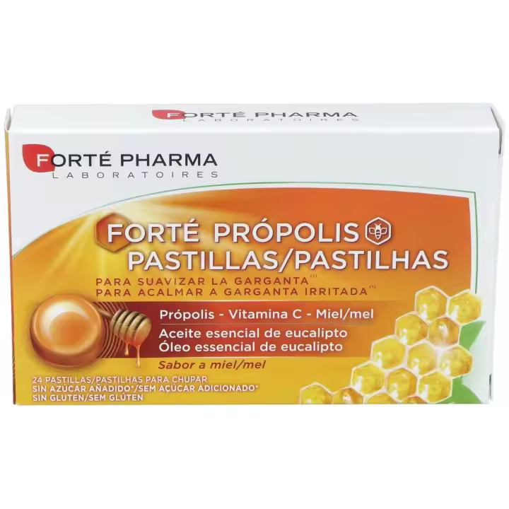 Forte Propolis 24 Pastillas Con Miel Y Vitamina C Sabor Miel - 1