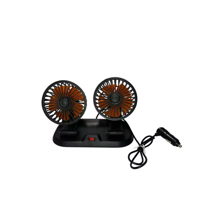 VENTILADOR DOBLE PARA COCHE / CAMIÓN / FURGONETA 24V – Frescura inmediata con doble potencia - 1