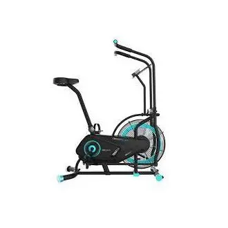 Cecotec 7229 Drumfit CrossFit 2000 Eolo Bicicleta de resistencia al aire. Air Bike. Sillín ajustable. Ventilador 42cm. Pantalla LCD. Calapiés. Pedaleo bidireccional. - 1