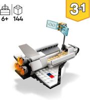 LEGO : Lanzadera Espacial - Creator 3 - en -1 - Figura de Astronauta - Nave de Juguete  - Regalo Original - Edad recomendada mayores de 6 años - details 0