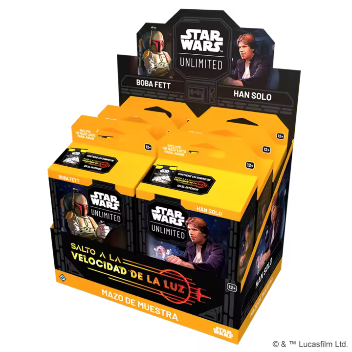 STAR WARS UNLIMITED! SALTO A LA VELOCIDAD DE LA LUZ 1 MAZO - 1