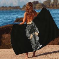 Toalla De Playa De Microfibra Con Diseño De Oso Teddy Cute Absorbente Y Suave Para Yoga Natación Running Senderismo Tamaño 76x182 Cm - details 10