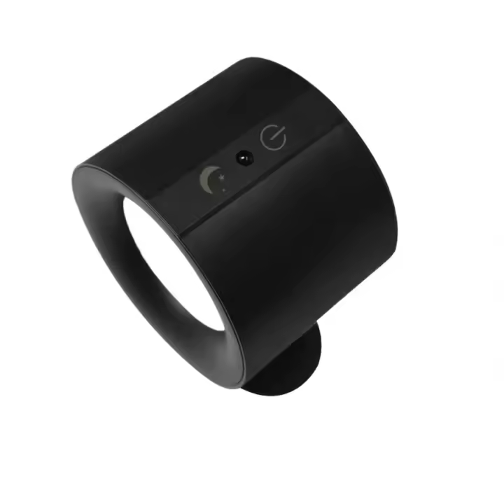 Lámpara De Pared LED Magnética Recargable Con Control Táctil Doble Cabeza Rotativa 360° Luz Sin Cable Para Dormitorio - 1