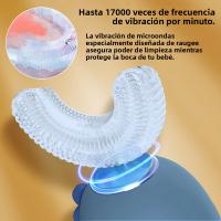 Cepillo De Dientes Eléctrico Para Niños Con Forma De U Y Silicona Limpieza 360 Grados Cepillo Sonic Automático Para El Cuidado Oral De Los Niños - details 3