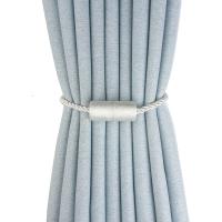 Tiebacks Para Cortinas 2 Pcs Correa De Cortina Moderna Y Decorativa Con Soporte Para Cortinas Tipo De Tela: Algodón Hemp - details 2
