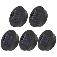 Paquete de 5 tops de reemplazo de lámpara solar (2,76/2,36 pulgadas) waterproof Blanco Vivo LED para linternas al Aire Libre - details 2