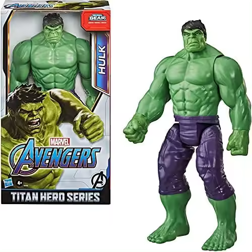 FIGURA TITAN DELUXE HULK VENGADORES - 1
