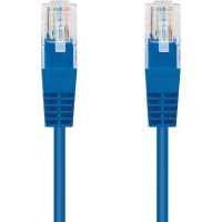 Nanocable Cable de red Ethernet RJ45 Cat.5e UTP AWG24, Azul, latiguillo de 1mts, 10.20.0101-BL - details 2