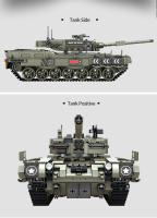 Bloques De Construcción De Tanque De Batalla Principal Merkava MK4 Serie Militar WW2 Para Niños Juguetes Regalos Para Niños De 6 a 12 Años Y Adolescentes - details 15