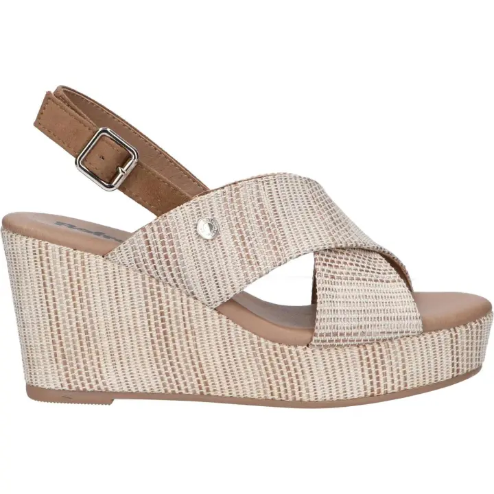 Sandalias de Mujer REFRESH 170692 TEXTIL TAUPE - 1