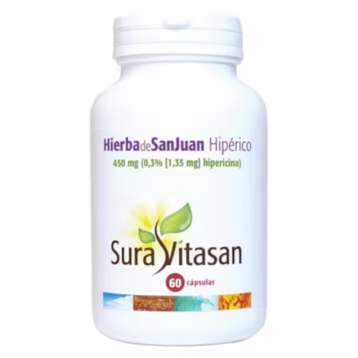 Hierba De San Juan (Hipérico) 60 Cápsulas Sura Vitasan - 1