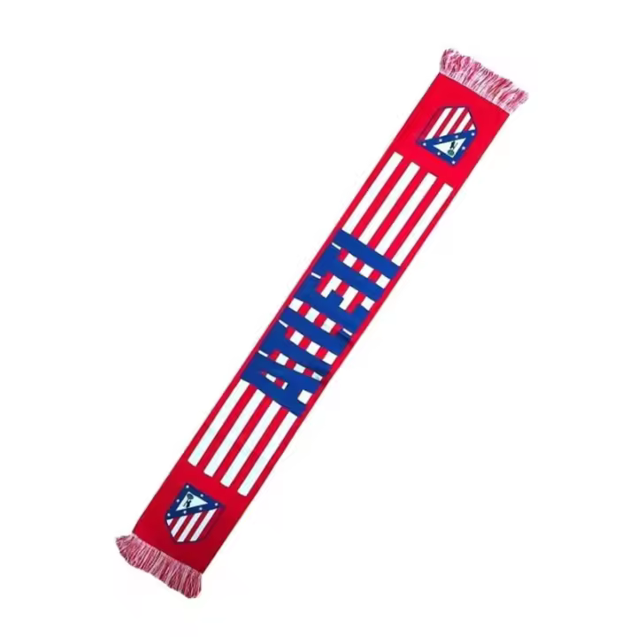 Bufanda Atlético de Madrid fondo raya ATLETI tamaño aprox 130x20cm producto oficial BAT16945 - 1