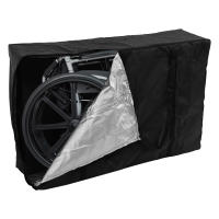 Bolsa De Viaje Para Ruedas Y Silla De Ruedas De Tela Oxford Impermeable Y Resistente Al Desgaste Bolsa Plegable Para Carro De Mano Compatible Con Roolator - details 9