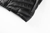 Abrigo Caliente Para Hombre Windbreaker Casual De Otoño E Invierno Con Capucha Acolchado De Algodón Ligero Negro Azul OliveGreen Gris - details 13