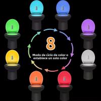 Lámpara De Noche LED Con Sensor De Movimiento Recargable Para Inodoro Y Baño Iluminación De Pies Para Pasillos Y Escaleras - details 3