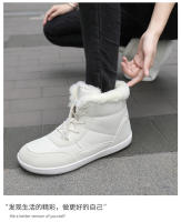 Botas De Nieve Para Mujer 2024 Calzado De Montaña Exterior Botas De Invierno Con Pelo De Piel Hasta La Rodilla Botas De Invierno Para Mujer - details 12