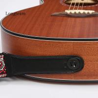 Correa De Guitarra De Algodón Grueso Ajustable Con Bordado Para Bajo Eléctrico Y Acústico Accesorio Musical De Alta Calidad - details 1