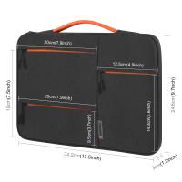 Bolso Para Portátil HAWEEL Funda De 13 Pulgadas Para Macbook Samsung Lenovo DELL ASUS HP Estilo Casual Material De Poliéster - details 2