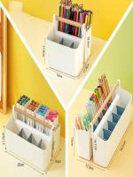 Caja De Almacenamiento Portátil Grande De Plástico Con Divisores Ajustables Y Manijas Para Suministros De Arte Manualidades Y Artículos De La Familia - details 5