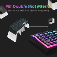Romoral PBT Keycaps 119 Keys OEM Perfil Personalizable Para Teclas De Teclado MX Switch Meccanico Accesorios De Teclado Y Ratones - details 4
