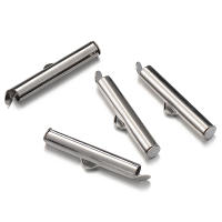 20pcs Tornillos De Acero Inoxidable Para Pulsera Y Collar De Cuentas Multifilamento Hecho En Zhejiang China Metal Clavija Final De Tubo Para DIY Joyería - details 5