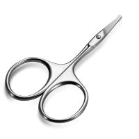 Tijeras De Precisión De Acero Inoxidable Para Pelos Del Nariz Herramienta Profesional Para El Rostro Uso Doméstico - details 4