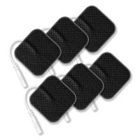 100Pcs Autocolantes De Electrodo Adhesivos 5x5cm Para Masajeador EMS TENS Estimulador Muscular Y Nervoso Terapia Física Corporal - details 13
