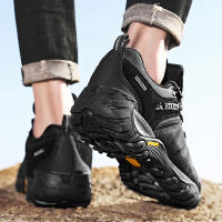 Zapatos De Senderismo Para Hombre HIKEUP No Esmerilados Transpirables Resistentes Al Desgaste Impermeables Para Escalada Y Turismo En Montañas - details 20