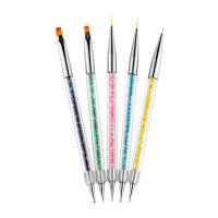 Set De 20 Pinceles De Uñas Ombre Para Pintura Y Dibujo Con Gel UV Herramientas De Diseño DIY Para Manicura Y Carving - details 21