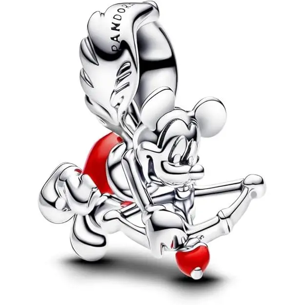 Charm Pandora 793616C01 Cupido Mickey Mouse，Incluye Caja Original - 1