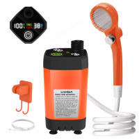 Kit De Ducha Camping Con Bomba RV Kit De Ducha Al Aire Libre Con Pantalla Digital Inteligente Y Pantalla Completa Ajustable 6000mAh - details 17