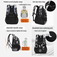Mochila para niños, mochilas escolares de camuflaje para estudiantes de Primary, mochilas intermedias, mochilas de viaje informales para adolescentes - details 3