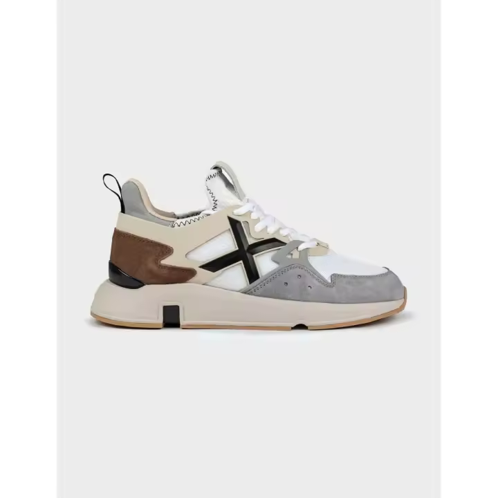 Munich Clik 75 zapatilla gris para hombre - 1