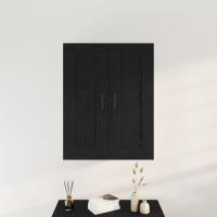 vidaXL Alto Negro Roble 69,5x34x90 cm Madera Engineered - details 2