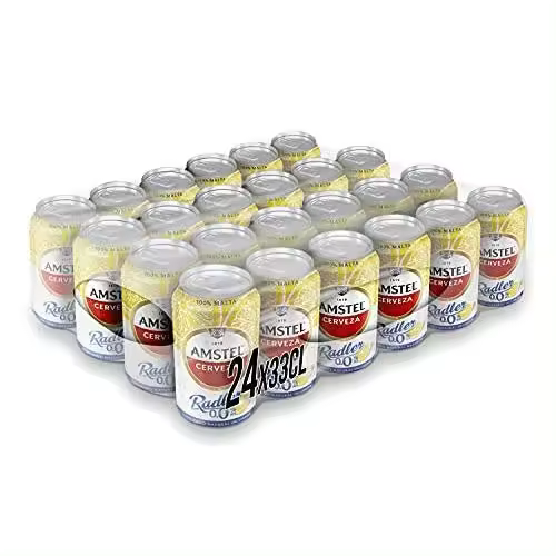 Varios Cerveza Radler Amstel con Limón 33 CL - Pack 24u - 1