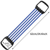 Juego De Ejercicio Corporal Completo Con Expansor De Pecho Y 5 Cuerdas De Resistencia Removibles Para Pilates Push-Ups Fortalecimiento Muscular Entrenamiento De Gimnasio - details 2