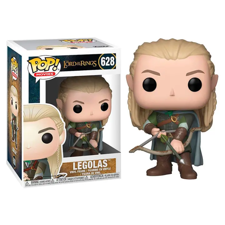 Funko Pop! Vinyl: Lord Of The Rings/Hobbit: Legolas - el Señor de los Anillos - Figura de Vinilo Coleccionable - Idea de Regalo- Mercancia Oficial - Juguetes para Niños y Adultos - Movies Fans - MR POPYE - 1