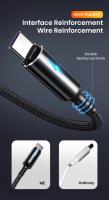 Cable De Carga Rápida USB Ultra Corto 0.25m Para iPhone 14 Xiaomi Oneplus 3A Compatible Con Power Bank Tipo C Micro Correa De Alimentación Y Datos - details 3