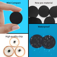 Etiquetas Adhesivas NFC NTG215 25MM 504 Bytes Negro 10/50/100pcs RFID 13.56MHz Para Automatización Personal Acceso Control - details 1
