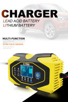 Cargador Inteligente De Batería LiFePO4 De Litio 12V/6A 24V/3A Automático Y Rápido Para Baterías De Plomo-Acero 50AH 75AH 90AH 100AH Material ABS - details 0